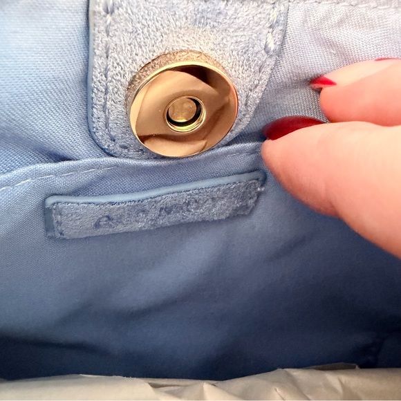 Old Navy Faux-Suede Mini Hobo Bag Women's Bag NWT - Picture 5 of 6